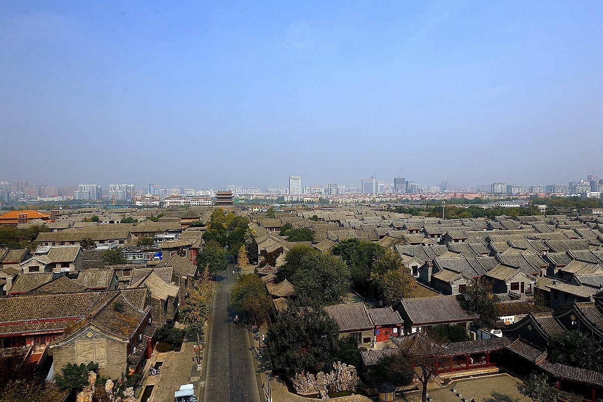 光岳楼上观中华不上古城——东昌府