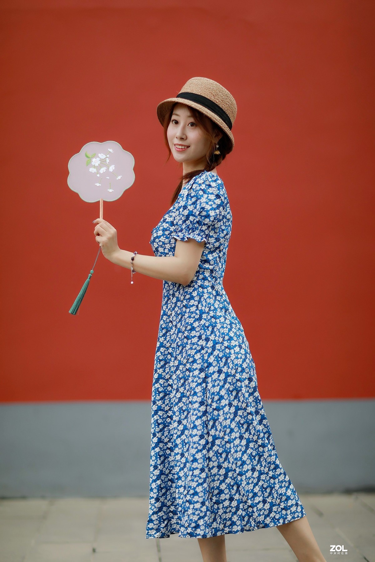 地坛公园拍人像