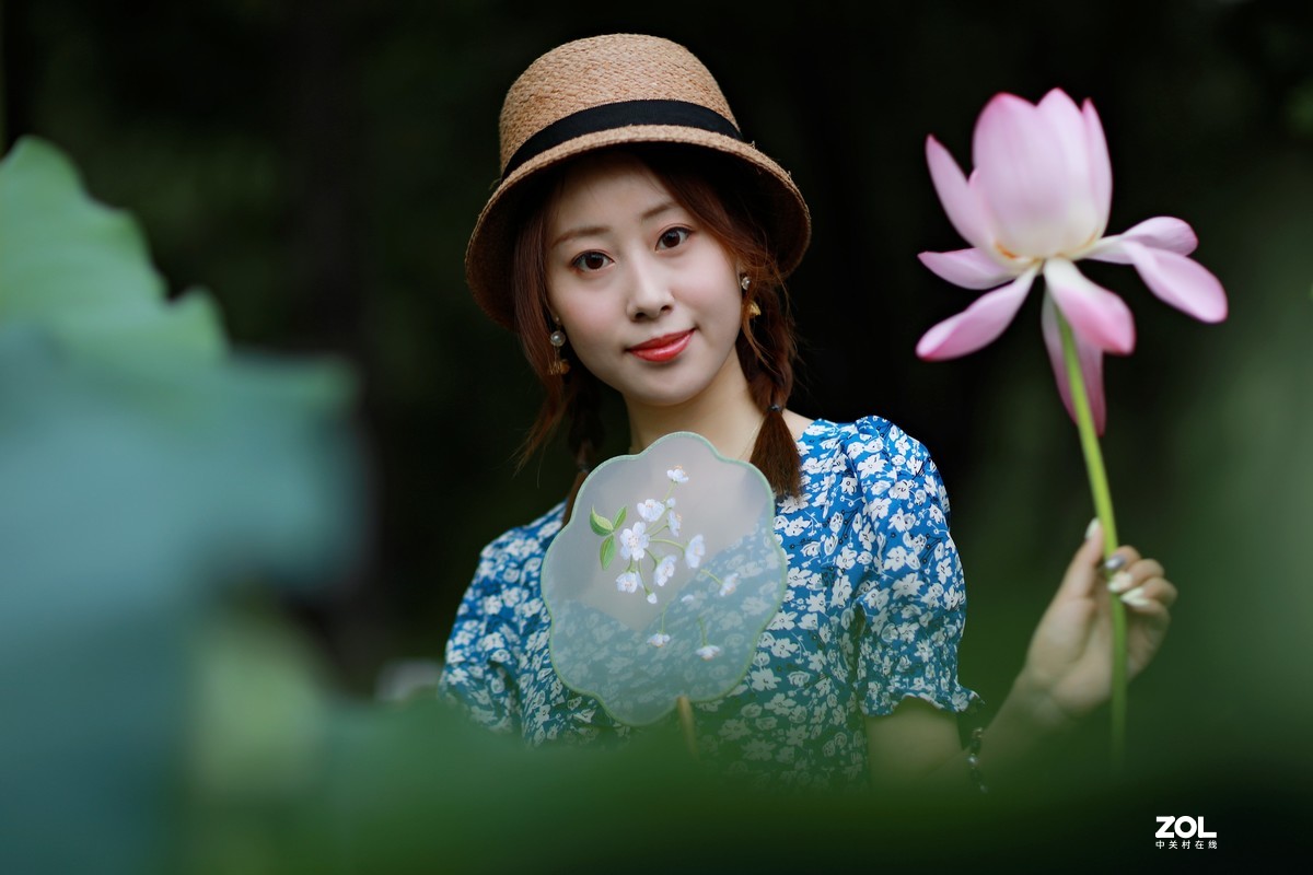 地坛公园拍人像