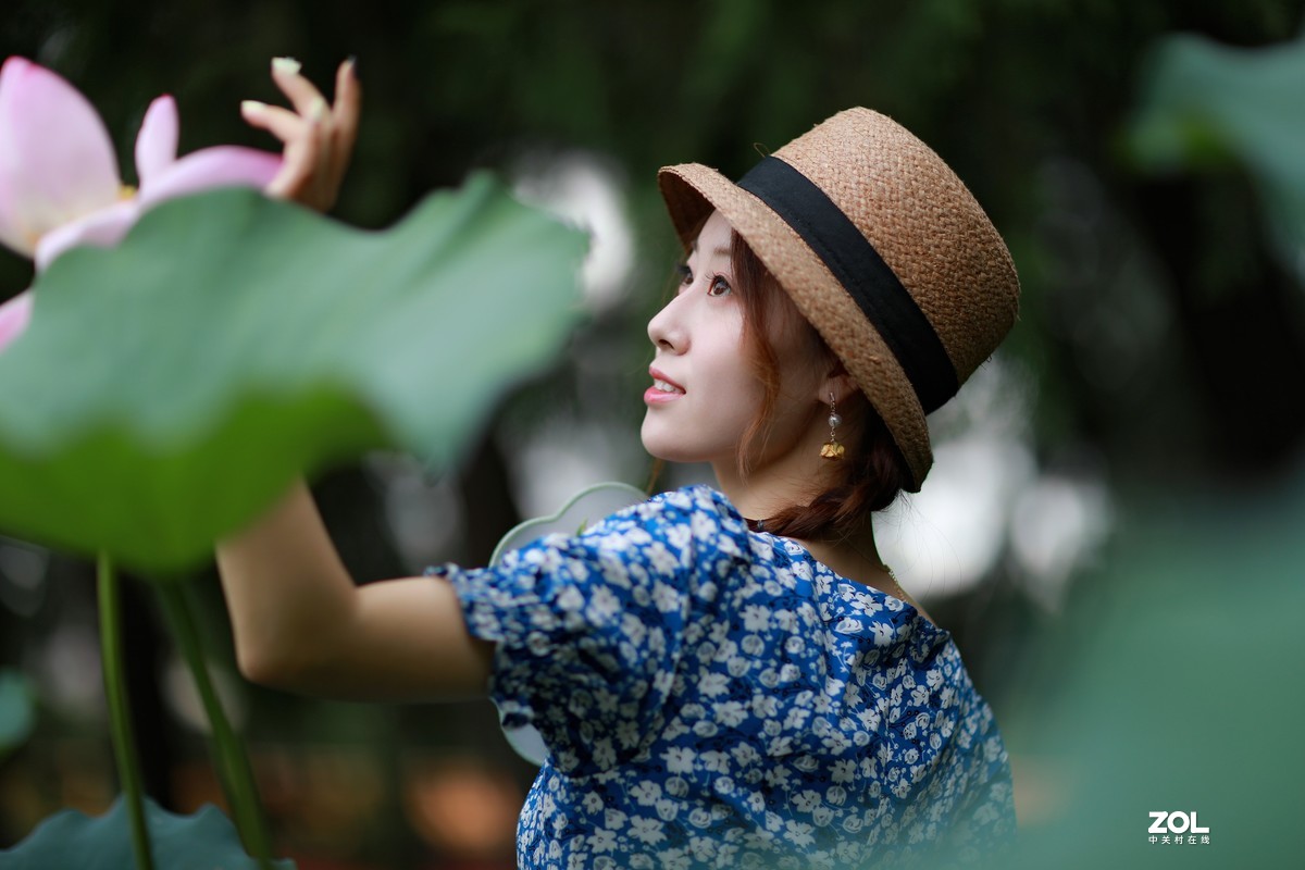 地坛公园拍人像