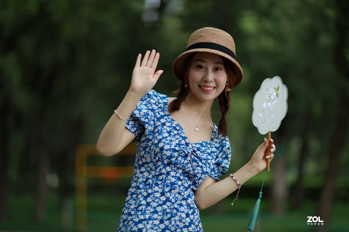 地坛公园拍人像