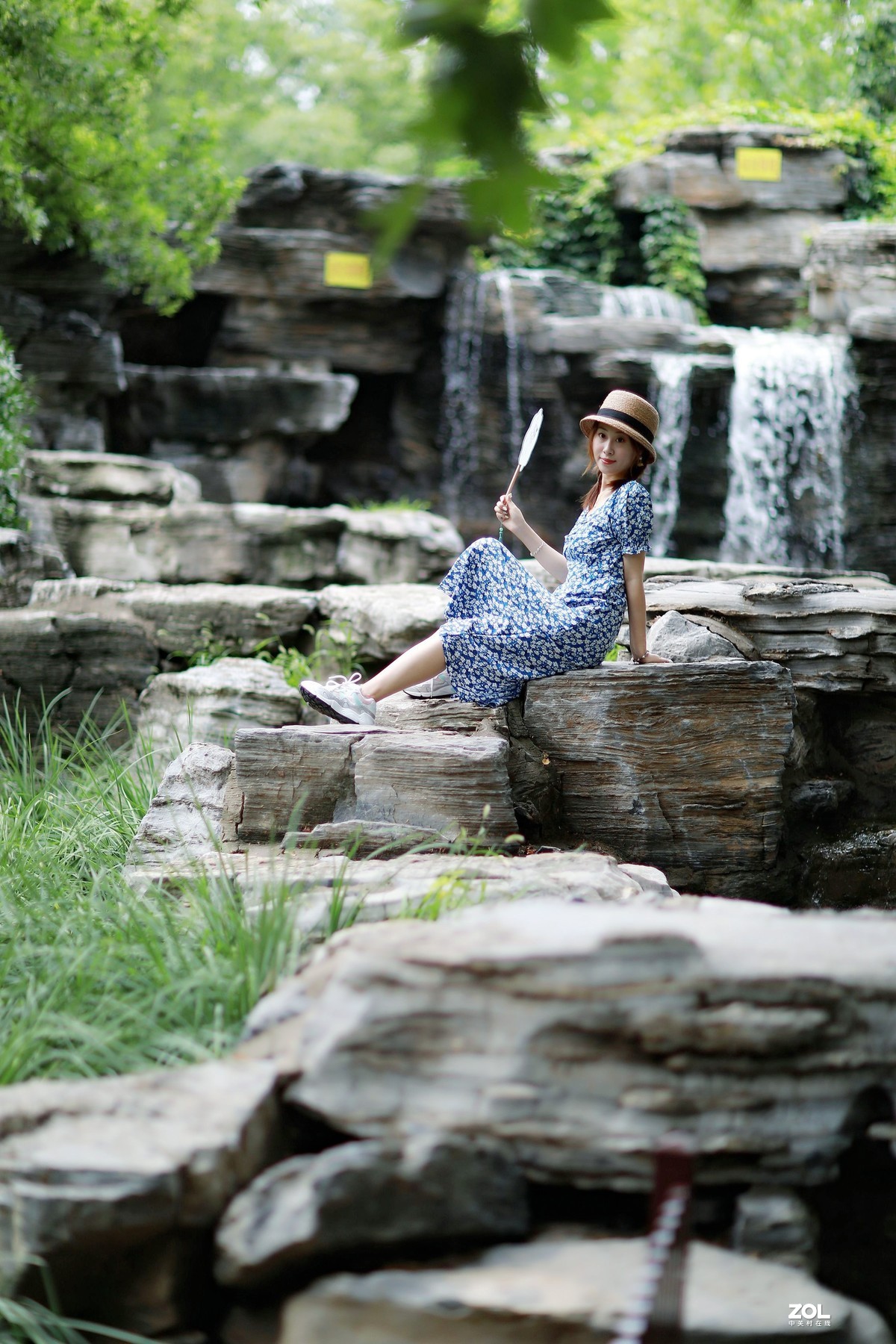 地坛公园拍人像