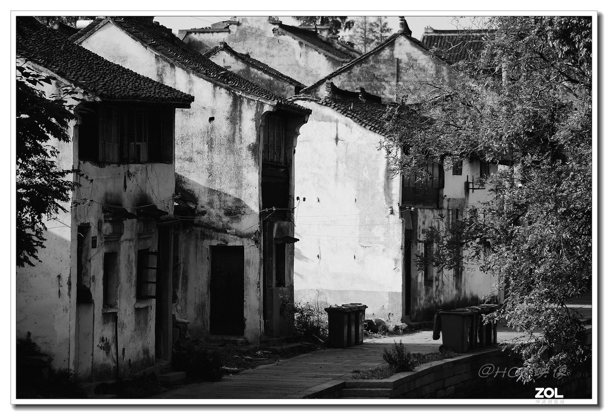 黎里古镇——黑白印象