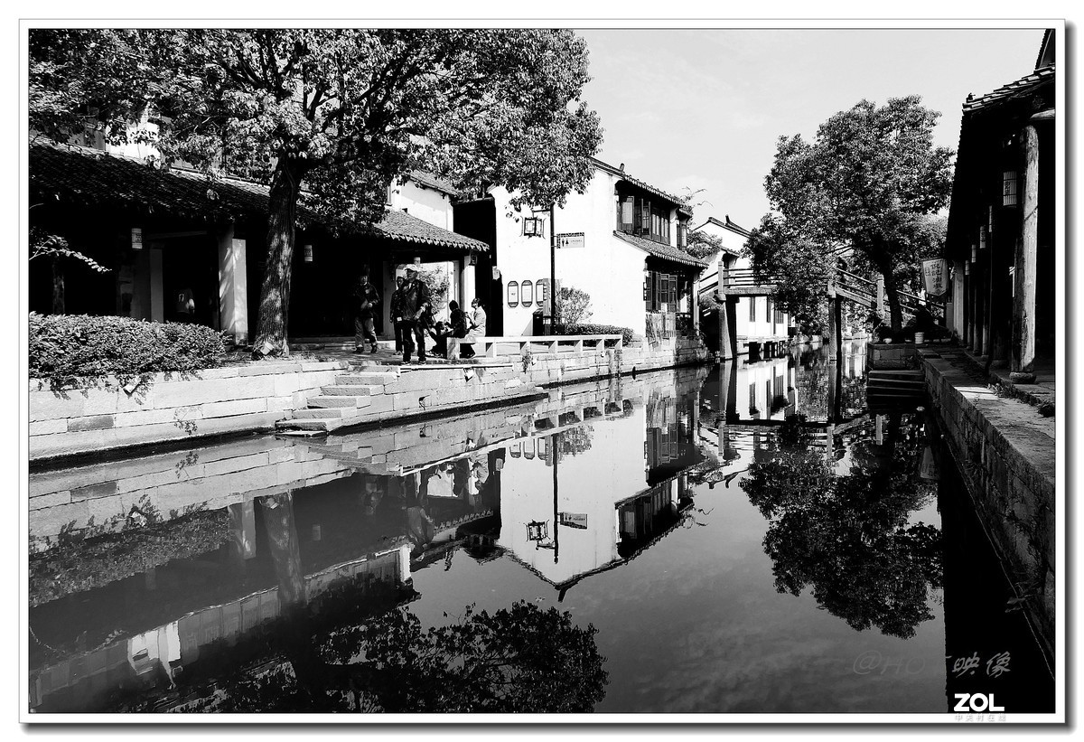 黎里古镇——黑白印象