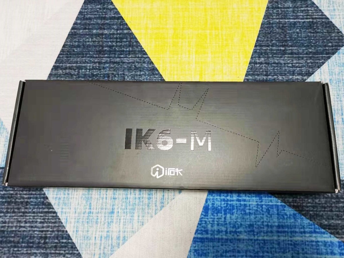 【手感好的百元键盘】-【艾石头IK6-M有线电竞机械键盘评测】