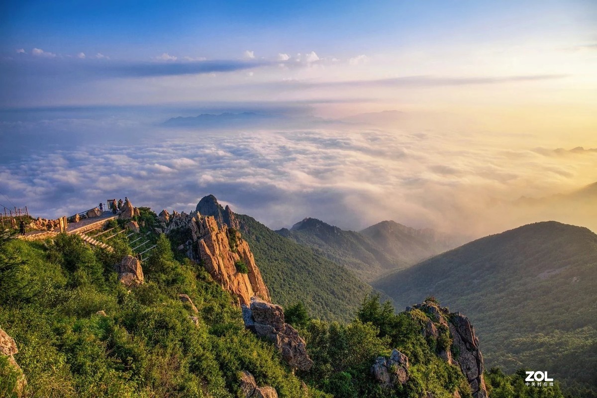 炎炎夏日體會撲面而來的清新--興隆霧靈山