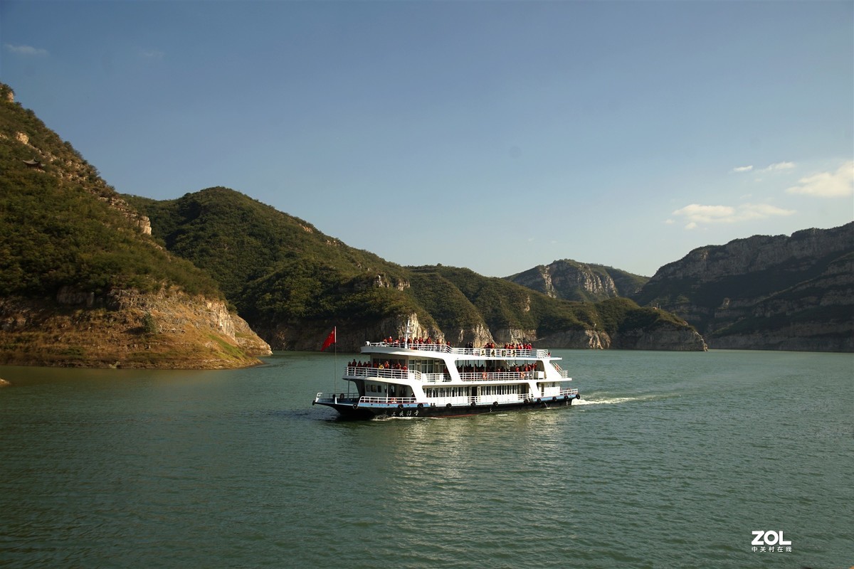 河南黄河三峡风光