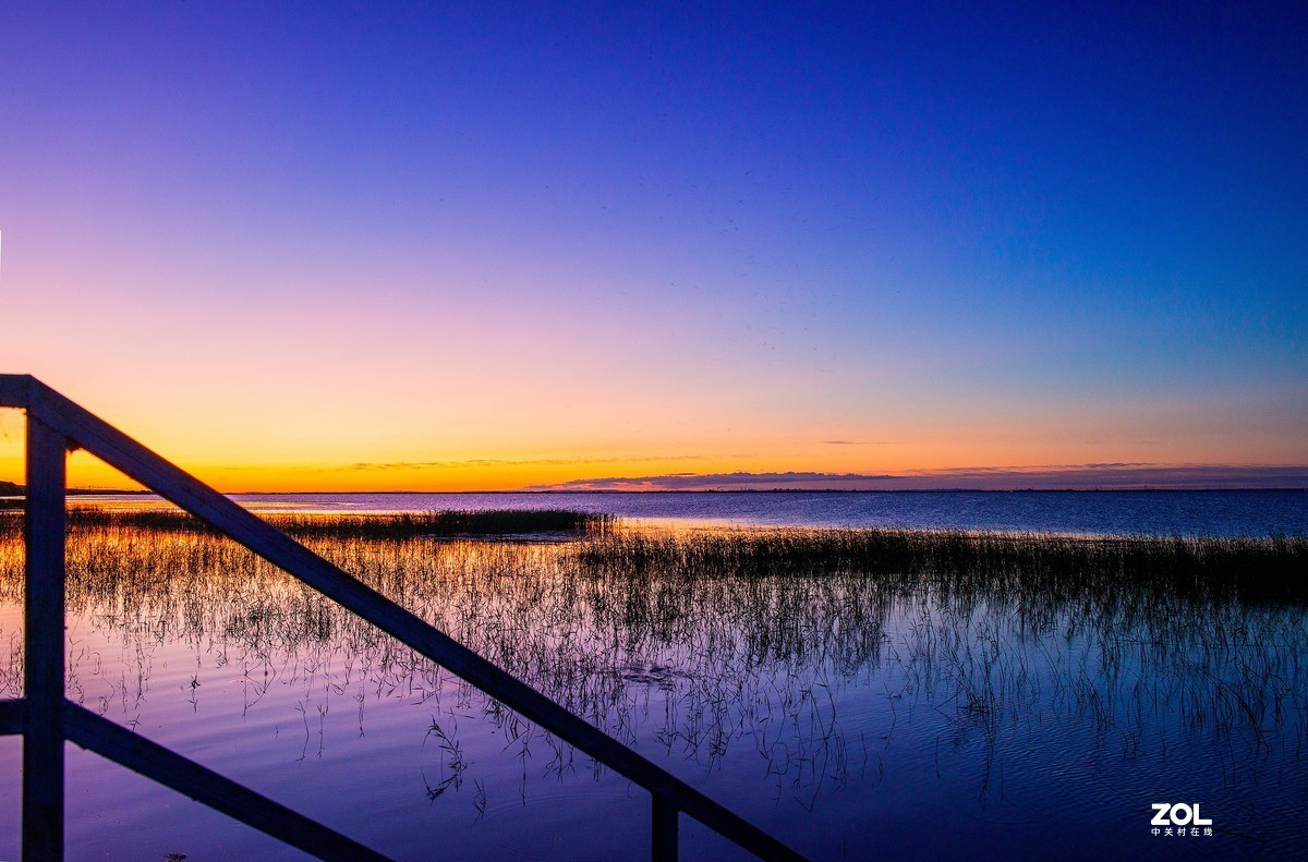 呼伦贝尔--呼和诺尔湖的日出（3）
