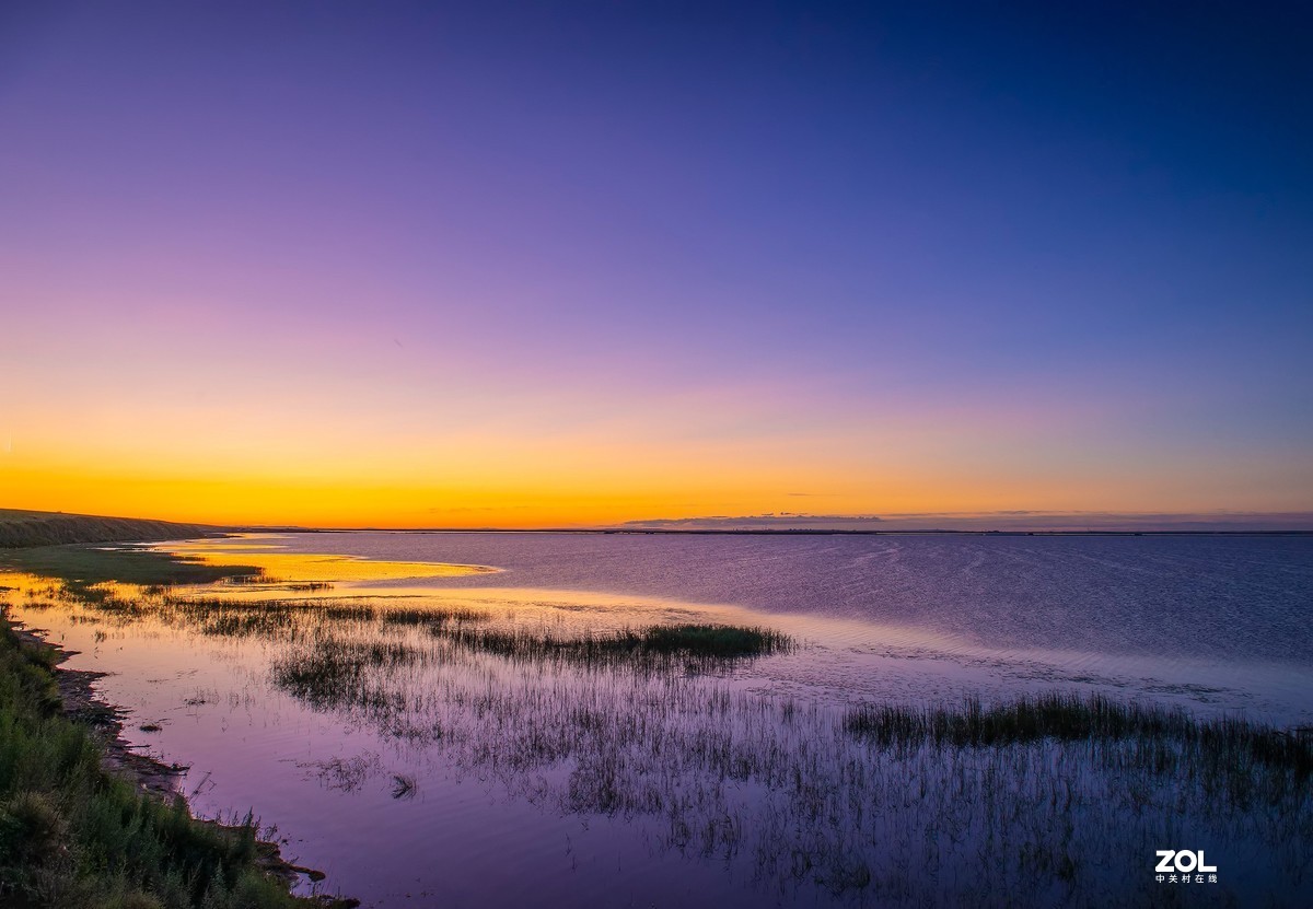 呼伦贝尔--呼和诺尔湖的日出（3）