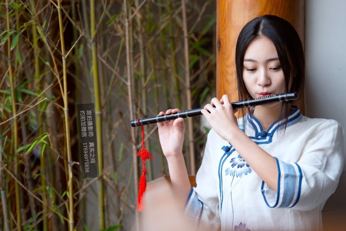 天津南普公园环境人像