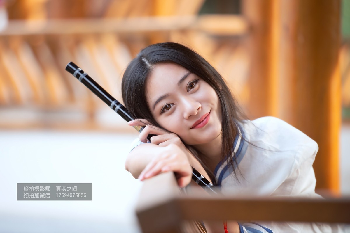 天津南普公园环境人像