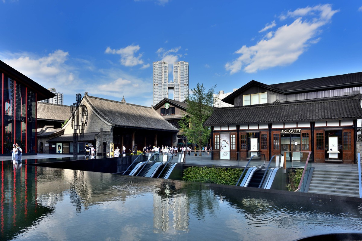 城市街拍太古里