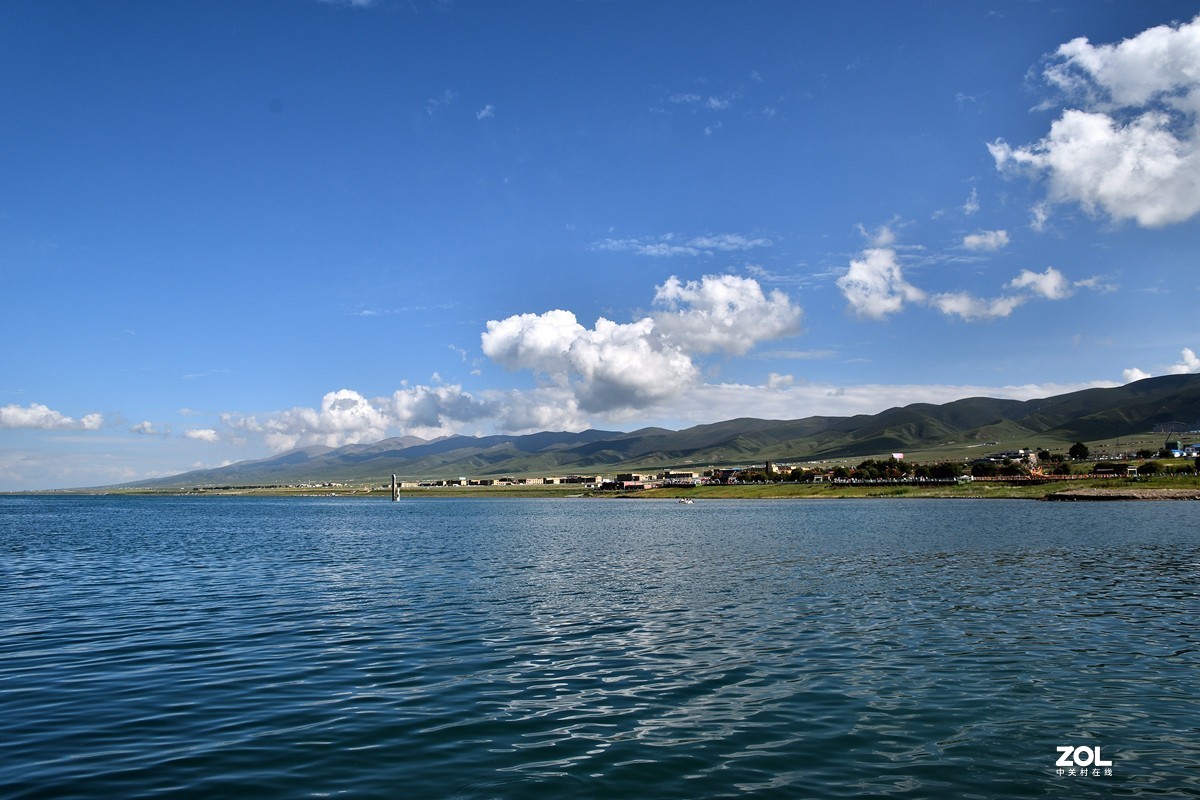 碧水藍天青海湖