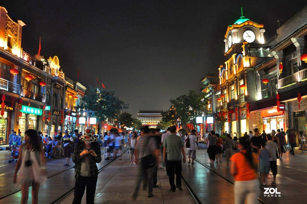 北京前门夜景(续)-中关村在线摄影论坛