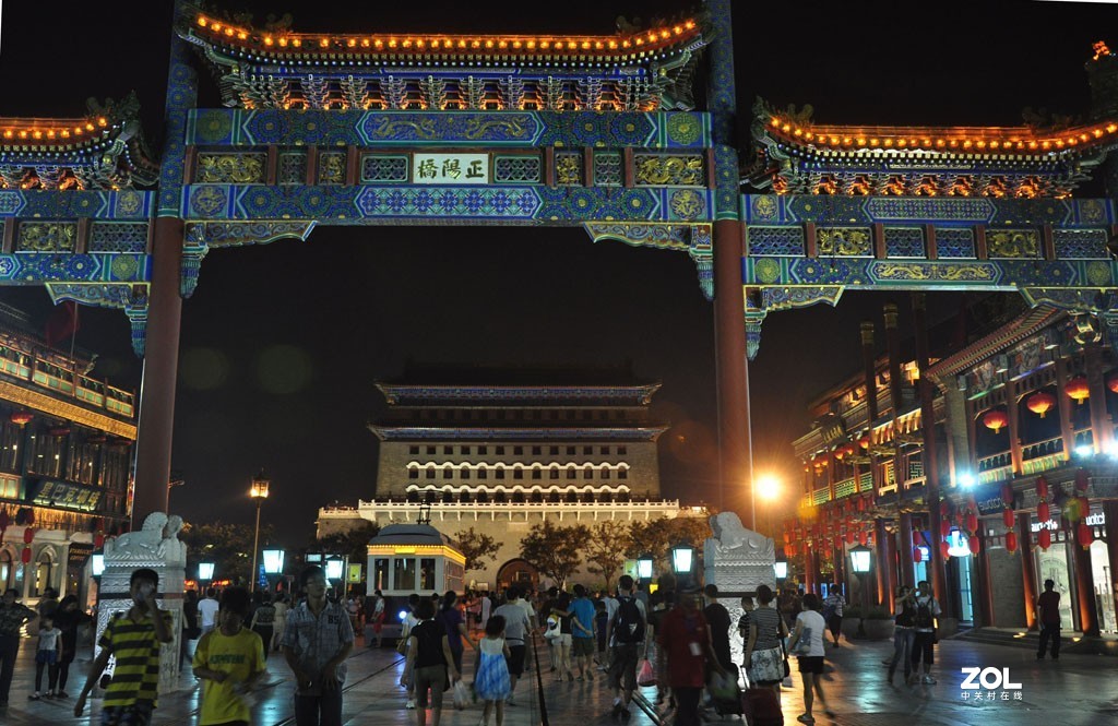 北京前门夜景(续)-中关村在线摄影论坛
