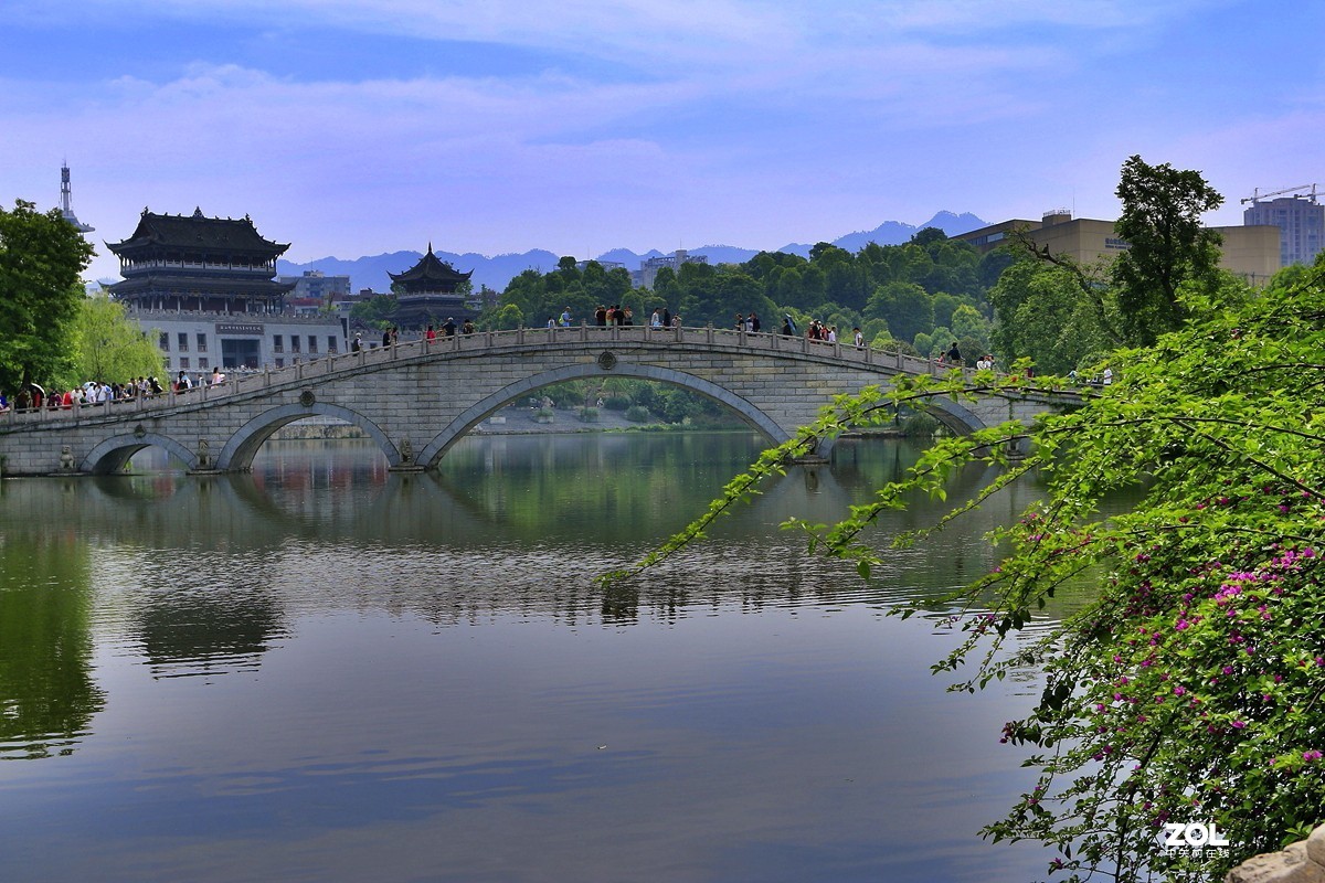 壁山湿地公园风光一角