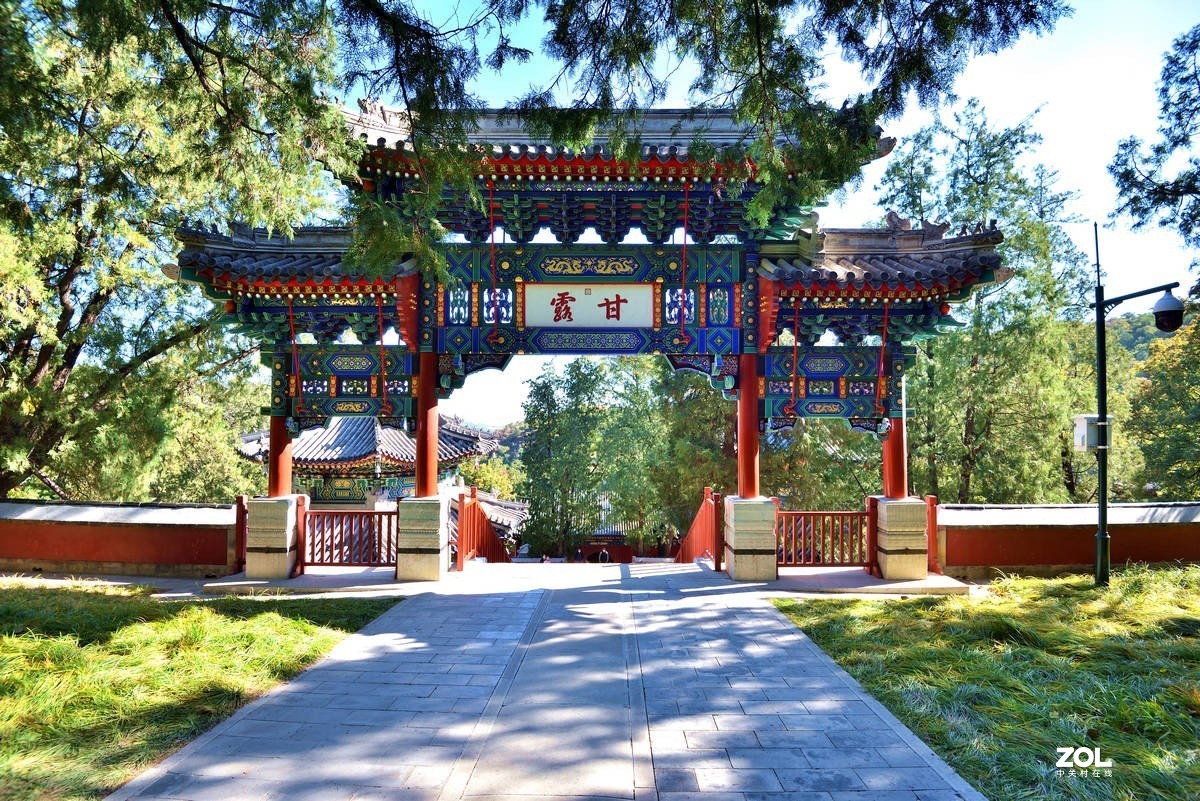 北京香山公园红叶