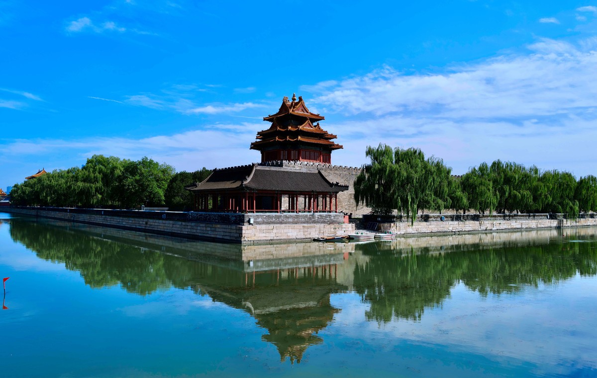 秋天的角楼&北海公园