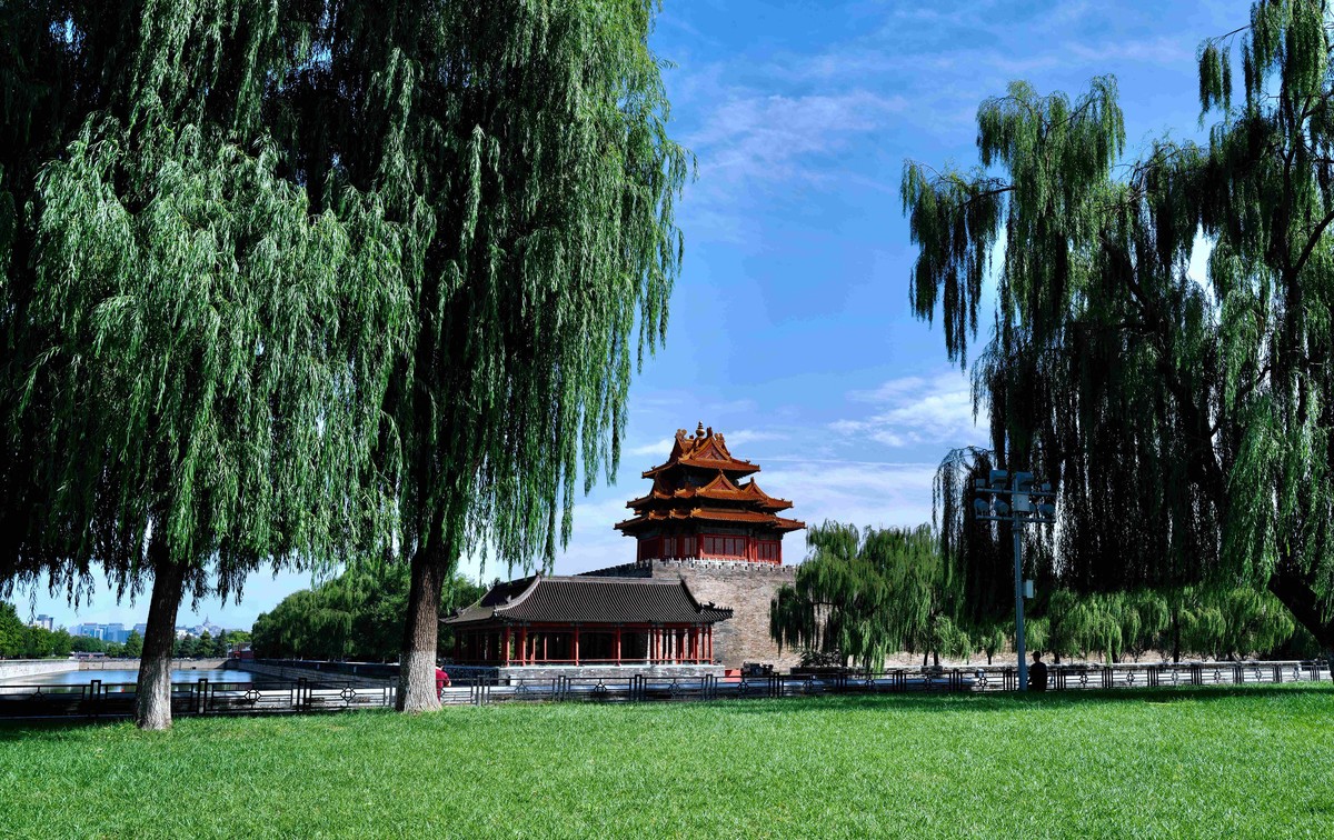 秋天的角楼&北海公园