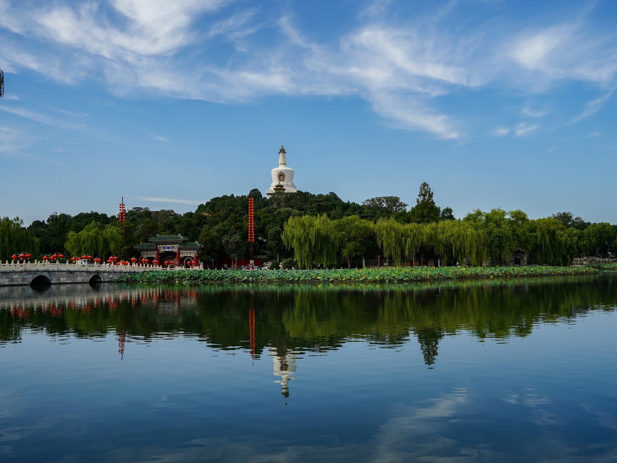 秋天的角楼&北海公园