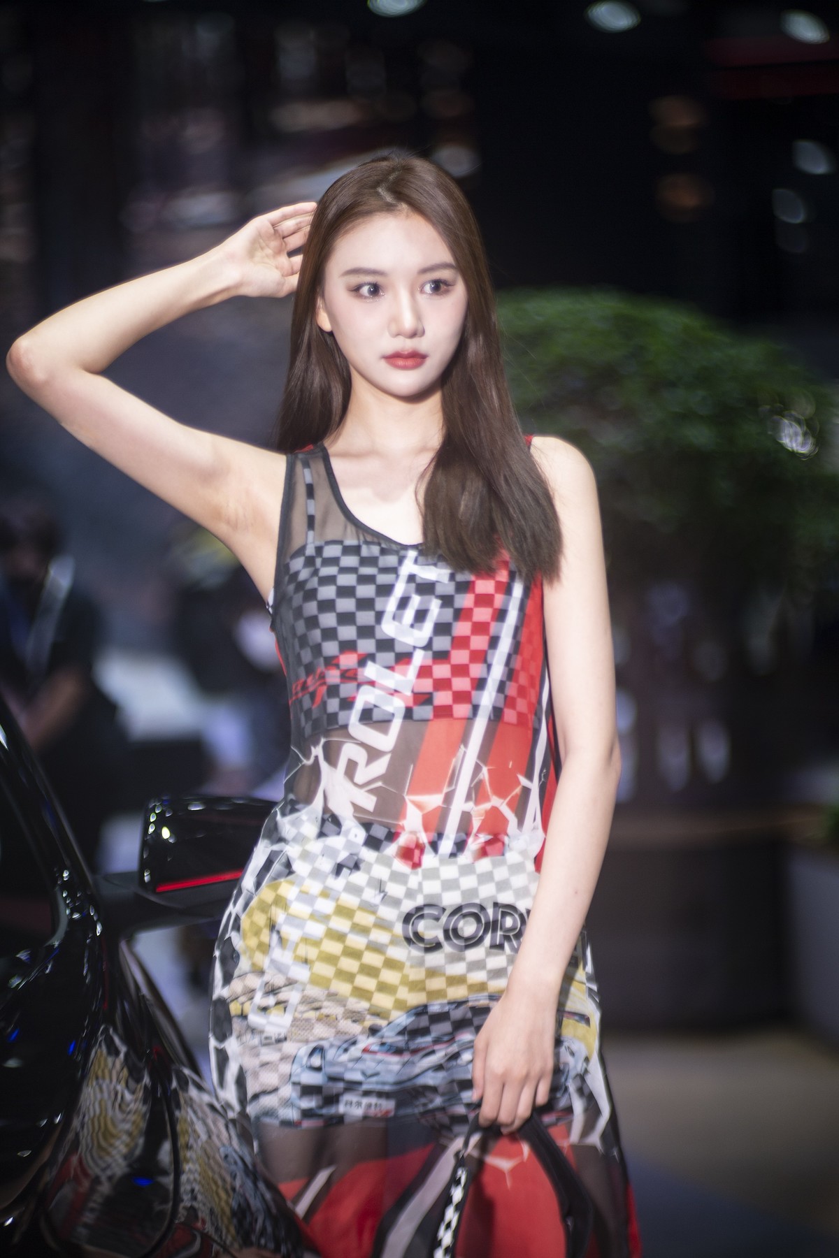 2021年广州国际车展 76/1.0 镜头  高速快门一组 佳丽人像