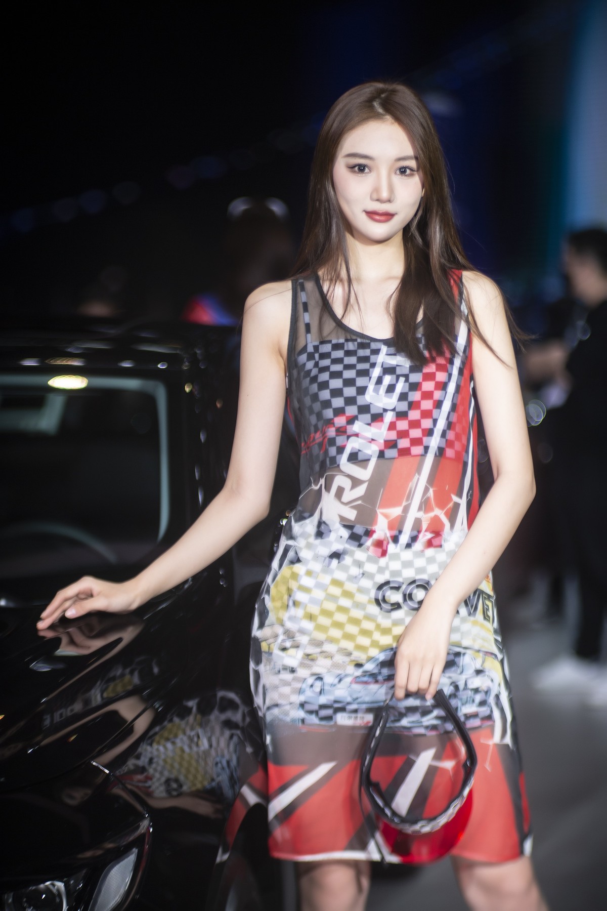 2021年广州国际车展 76/1.0 镜头  高速快门一组 佳丽人像