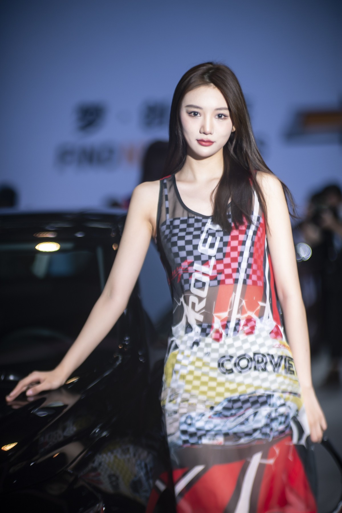 2021年广州国际车展 76/1.0 镜头  高速快门一组 佳丽人像