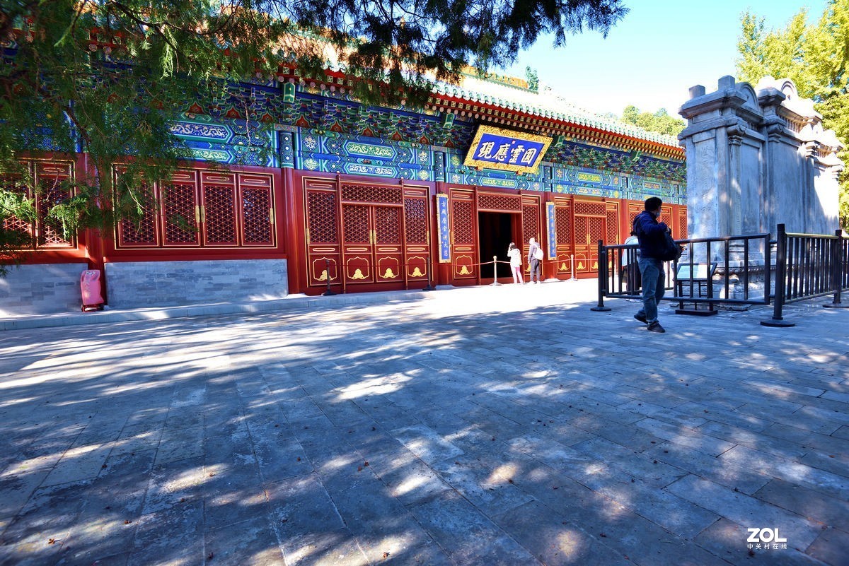 北京香山公园红叶