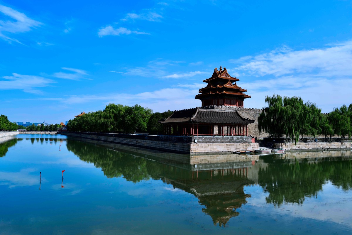 秋天的角楼&北海公园