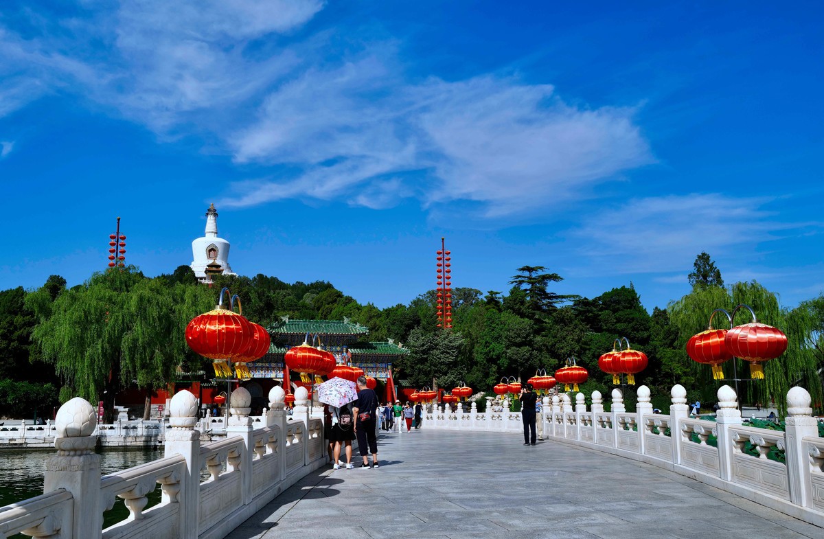 秋天的角楼&北海公园