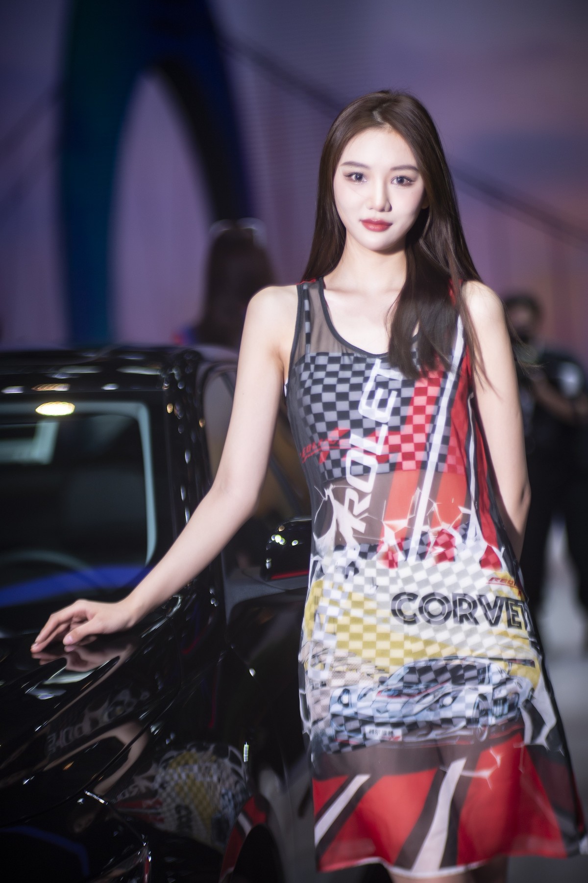 2021年广州国际车展 76/1.0 镜头  高速快门一组 佳丽人像