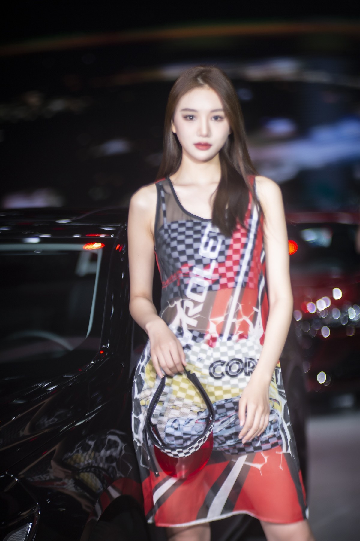 2021年广州国际车展 76/1.0 镜头  高速快门一组 佳丽人像