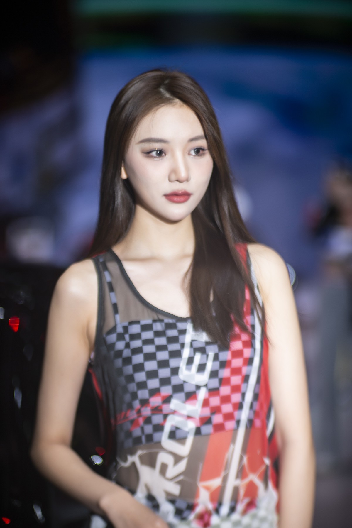 2021年广州国际车展 76/1.0 镜头  高速快门一组 佳丽人像