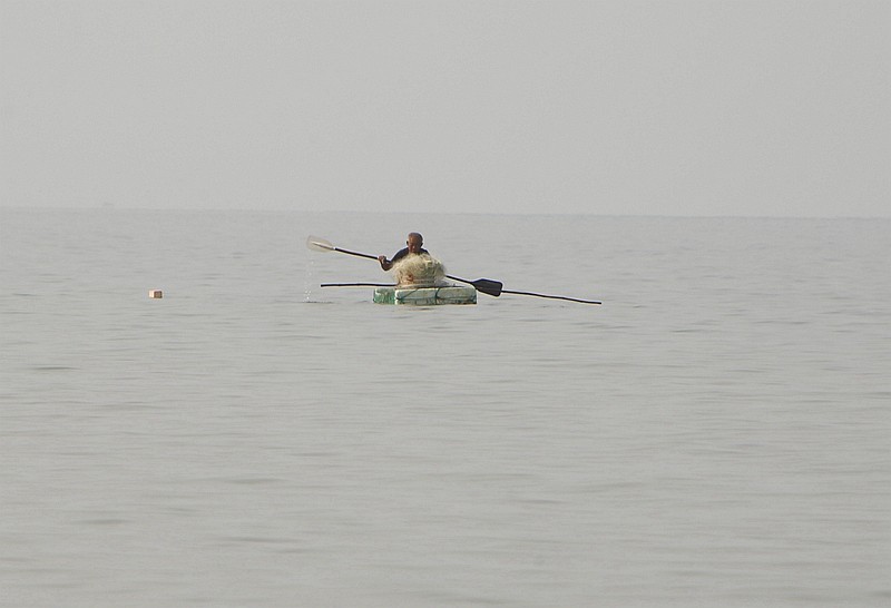 1398【不老松：海南游摄日长島兰湾记】21.03.29长島兰湾捕鱼人！(第一片是300超长焦所