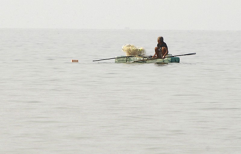 1398【不老松：海南游摄日长島兰湾记】21.03.29长島兰湾捕鱼人！(第一片是300超长焦所
