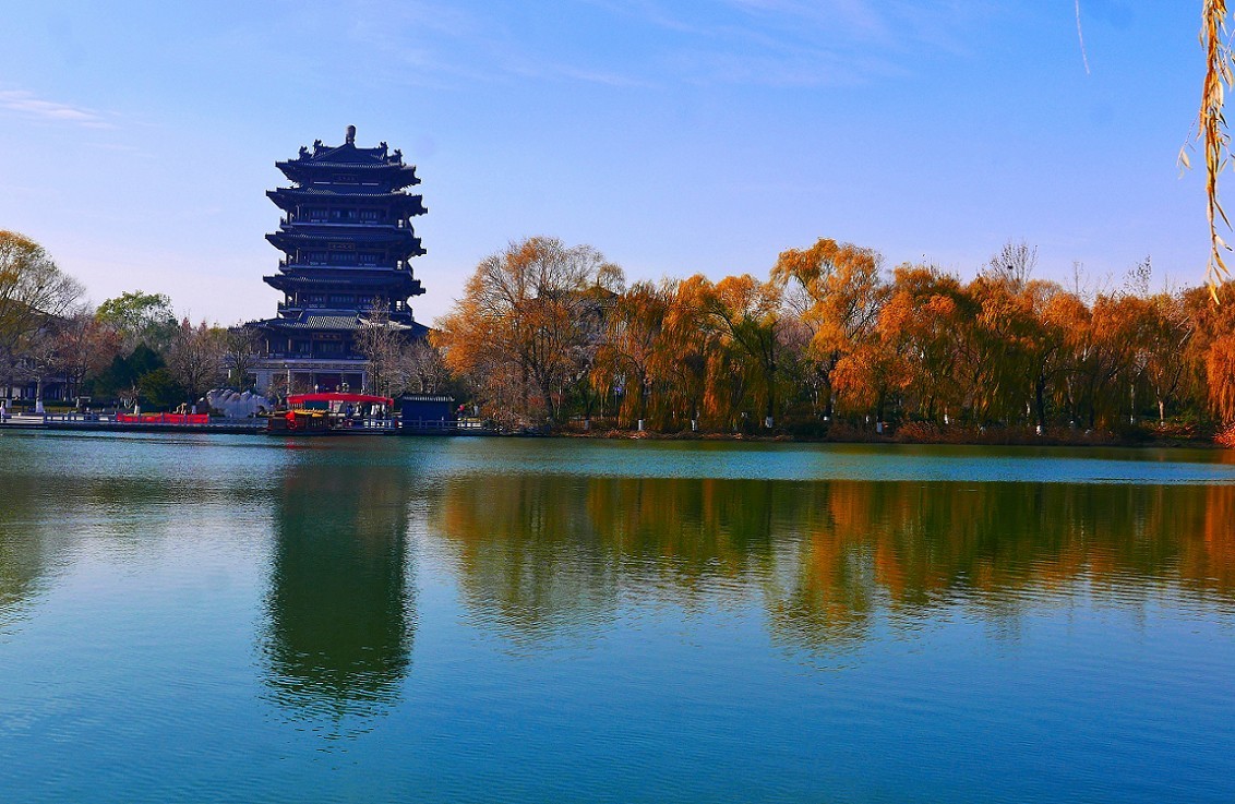 济南千佛山顶观市区全景!壮观!有美女啊!哈哈!-中关村在线摄影论坛