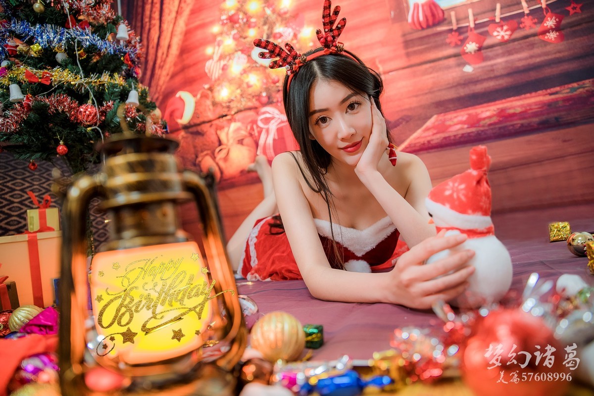 【梦幻美拍】冬日暖阳*圣诞少女