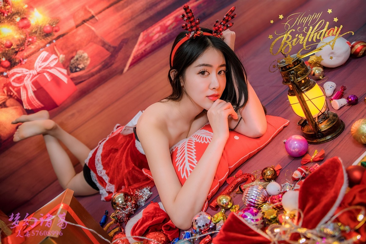 【梦幻美拍】冬日暖阳*圣诞少女