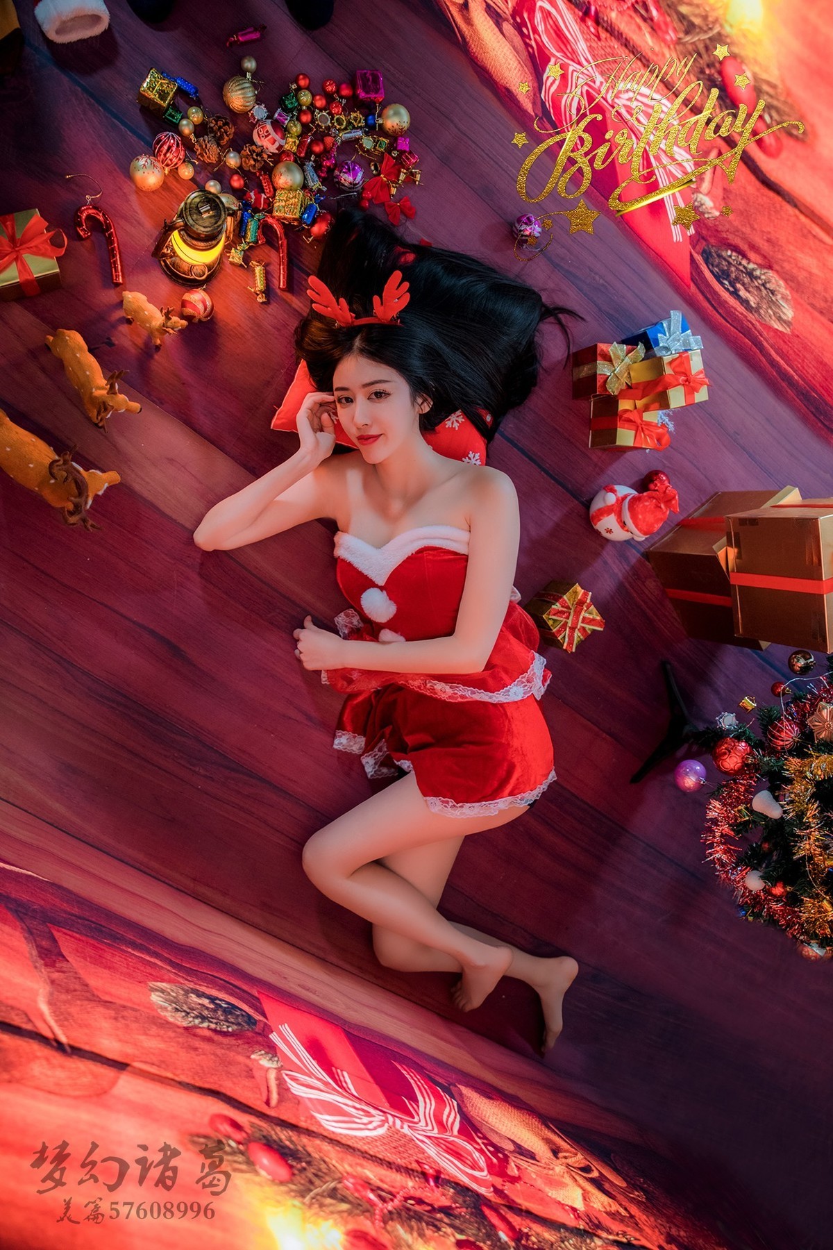 【梦幻美拍】冬日暖阳*圣诞少女