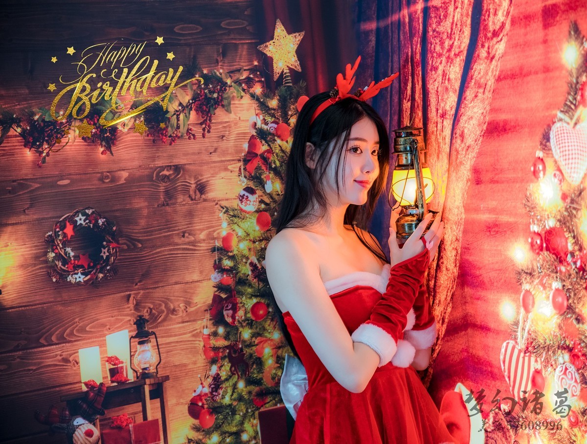 【梦幻美拍】冬日暖阳*圣诞少女