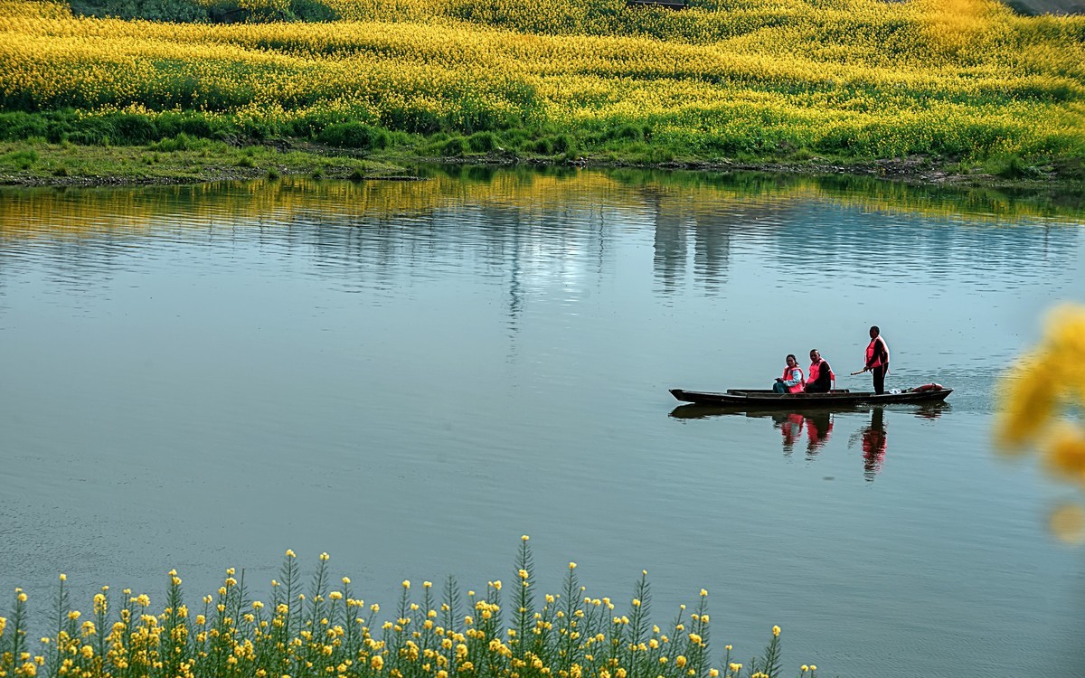 油菜花香飘二河，风光天成小江南（之五）