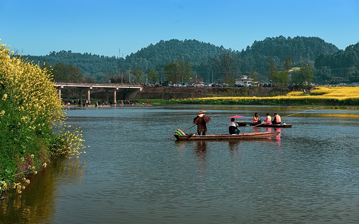 油菜花香飘二河，风光天成小江南（之五）