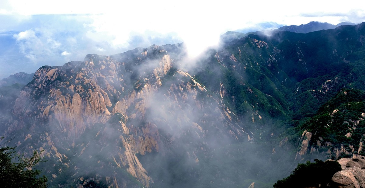 西岳华山风光