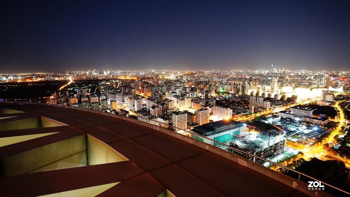 奥林匹克公园观光塔拍夜景