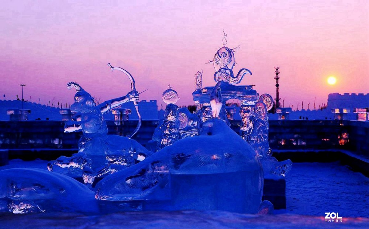 哈尔滨-松花江-剪影