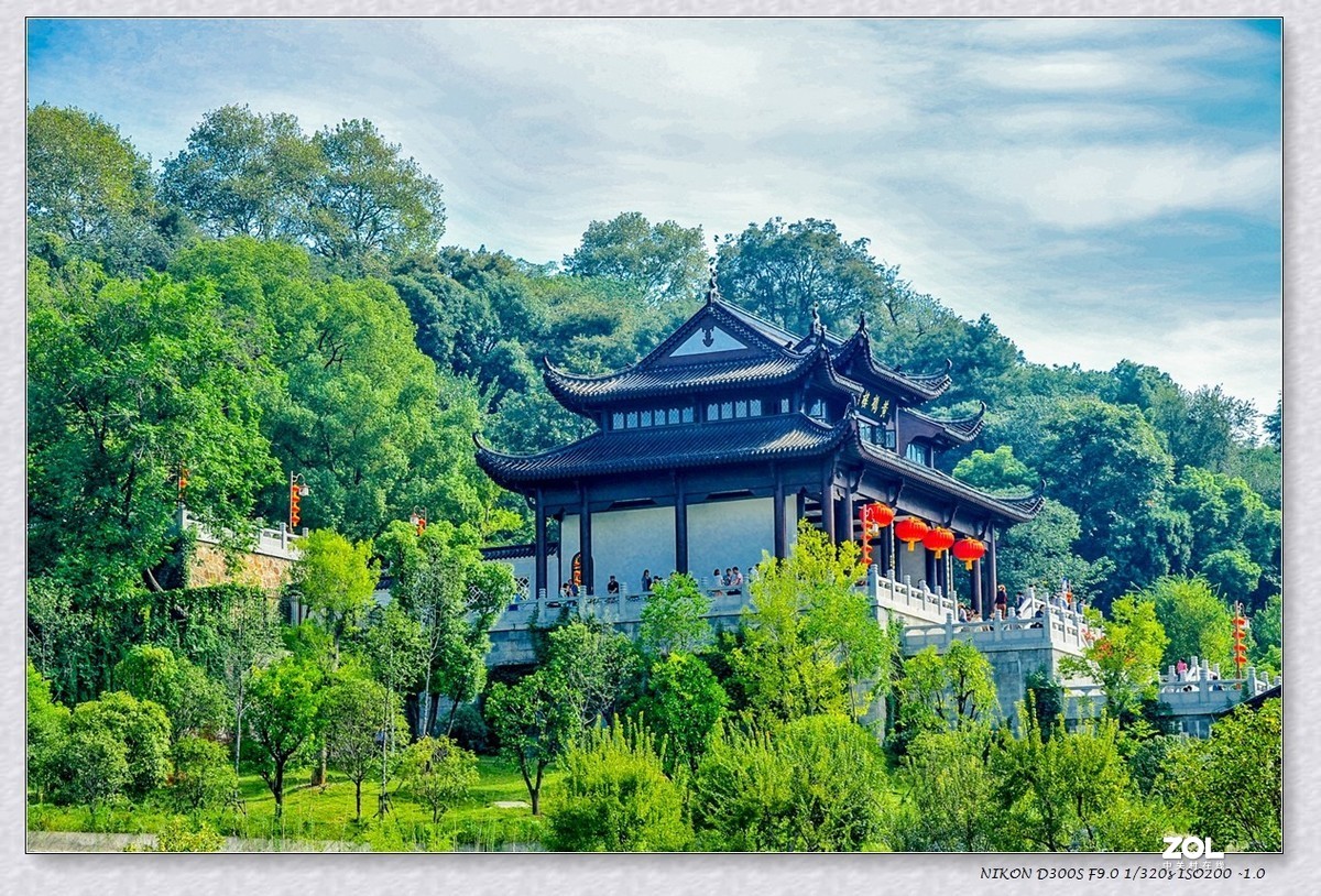 武汉蛇山风景区图片