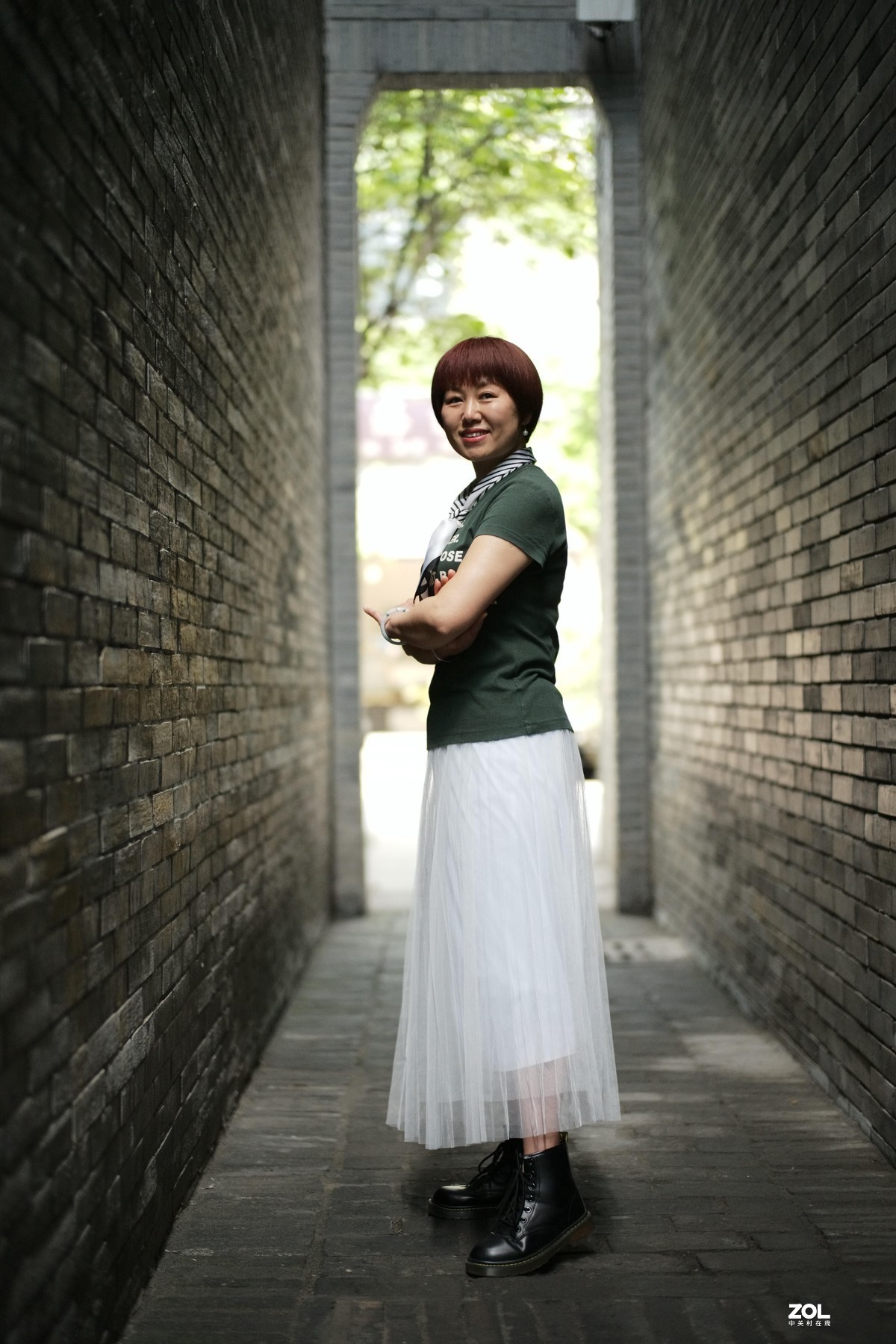 成都网红打卡地锦门拍人像