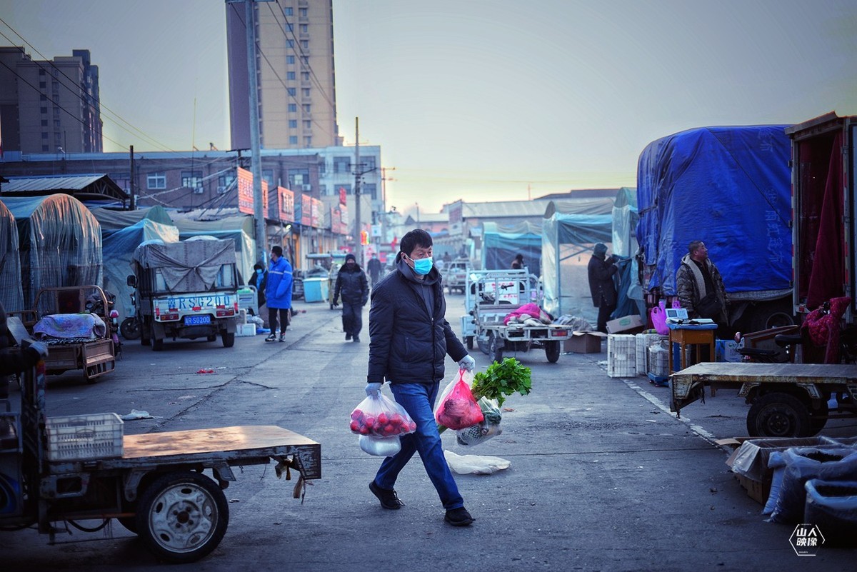 过年大集早市随拍