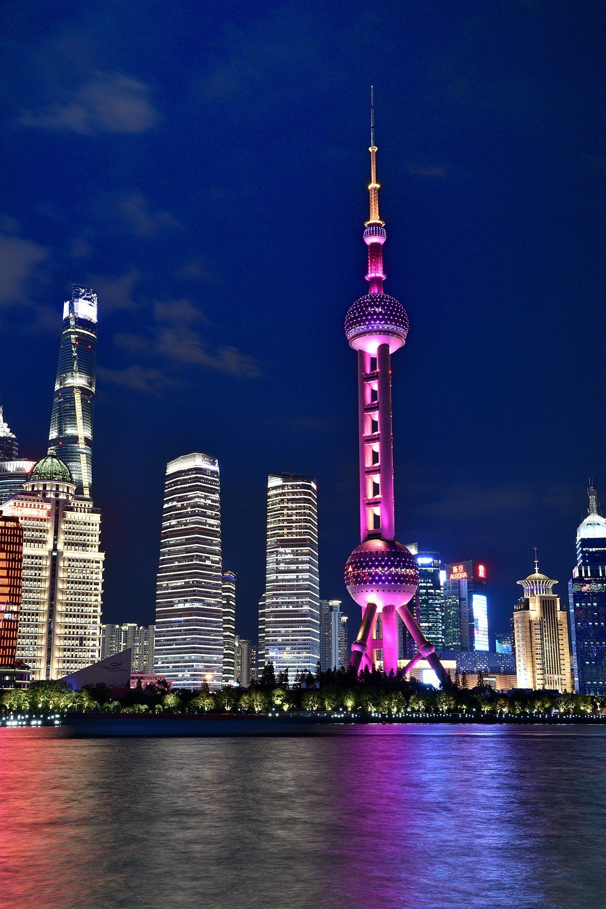 上海夜景真实图片