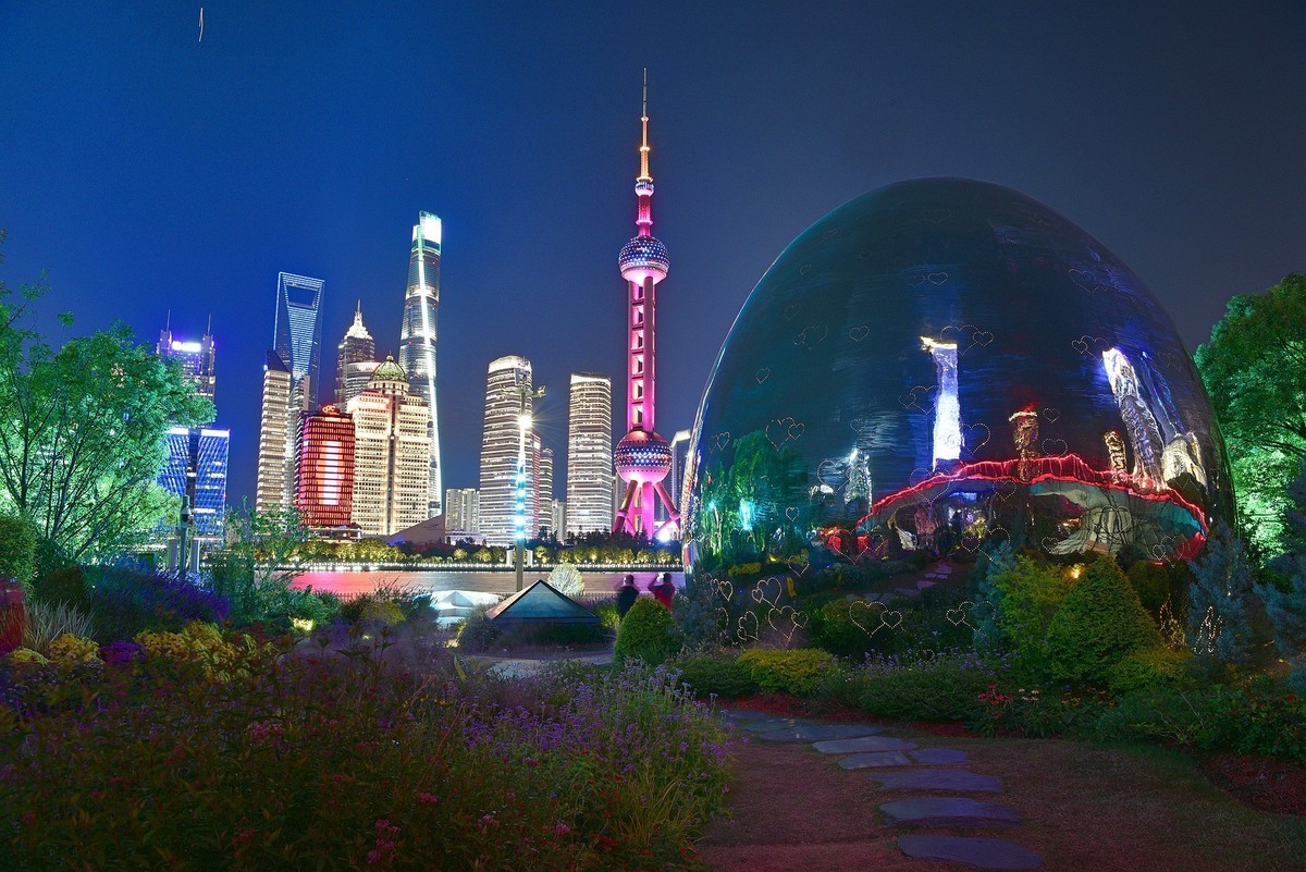 上海北外滩，滨江夜景靓（上）